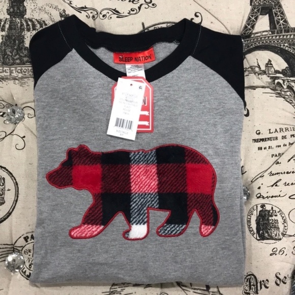 Kids Sleep Nation 3-Piece Polar Bear Pyjamas - Picture 6 of 7